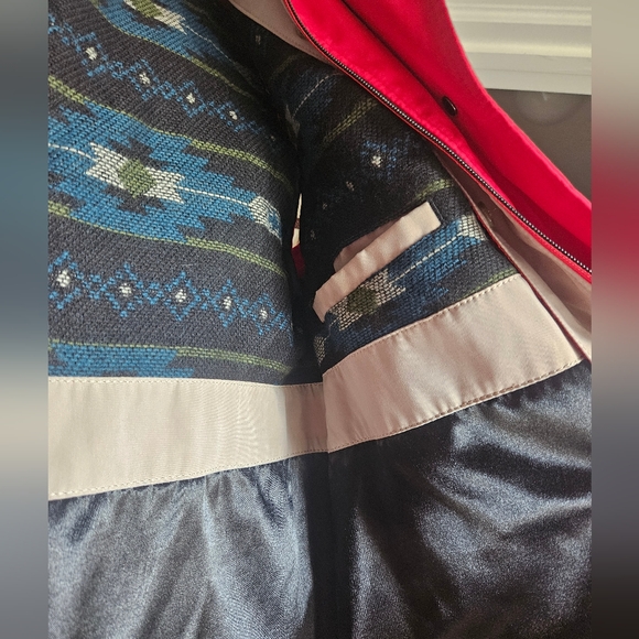 NWT Coldwater Creek All Weather Vest Long Dover Red Petite Small - Picture 13 of 16